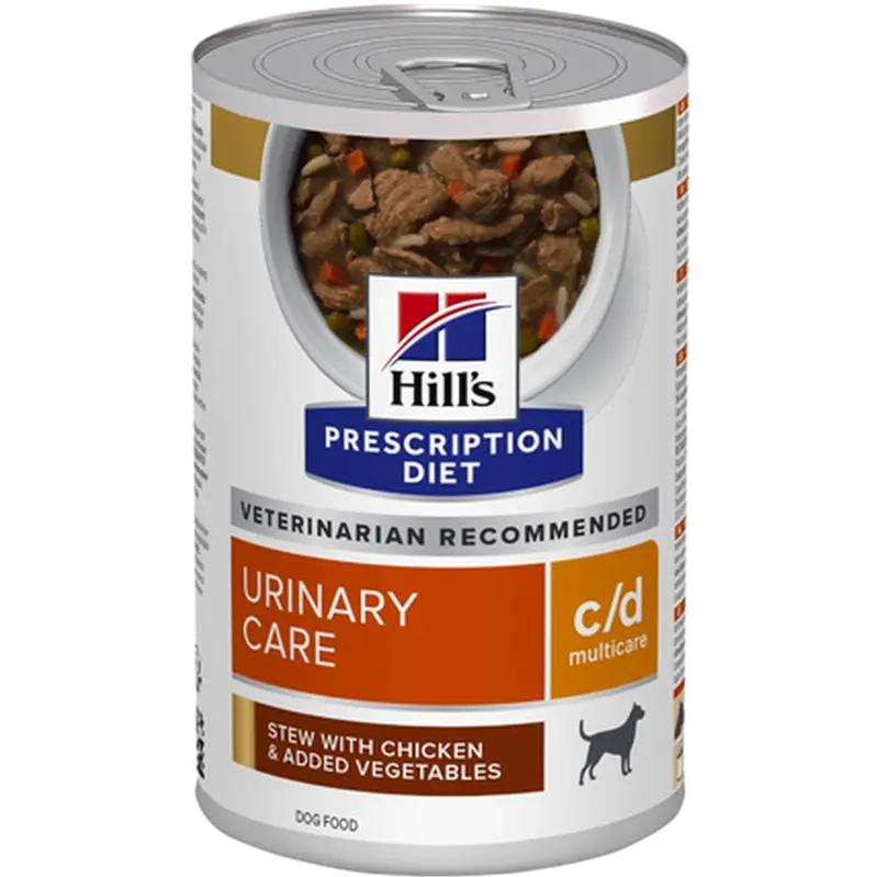 c/d Multicare Urinary Care Chicken & Veg Stew Canned - Wet Dog Food