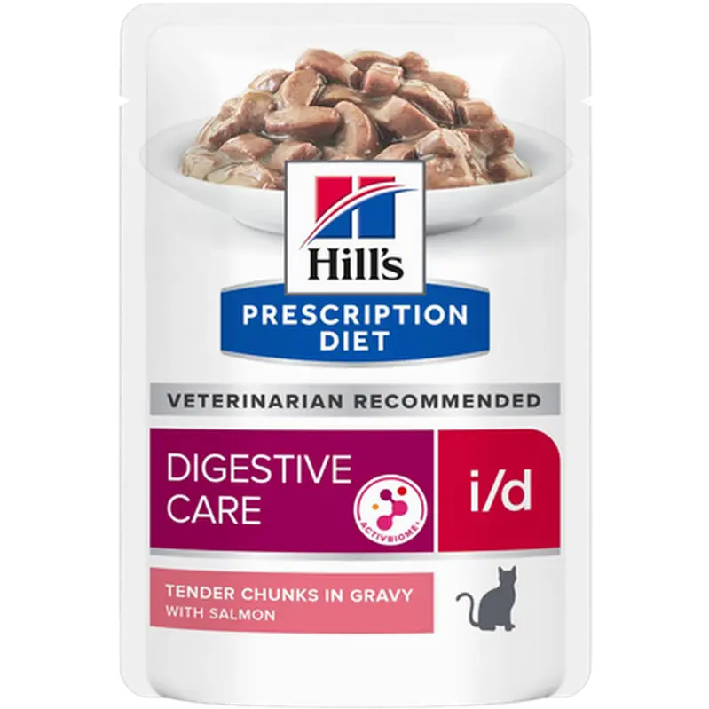 i/d Digestive Care Salmon Pouch - Wet Cat Food