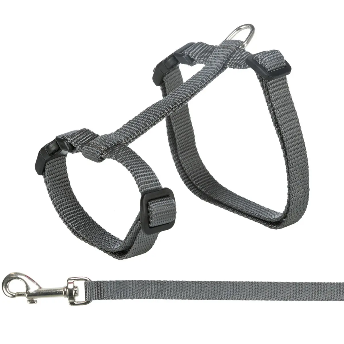 Kattsele+koppel för stora katter  XL, nylon