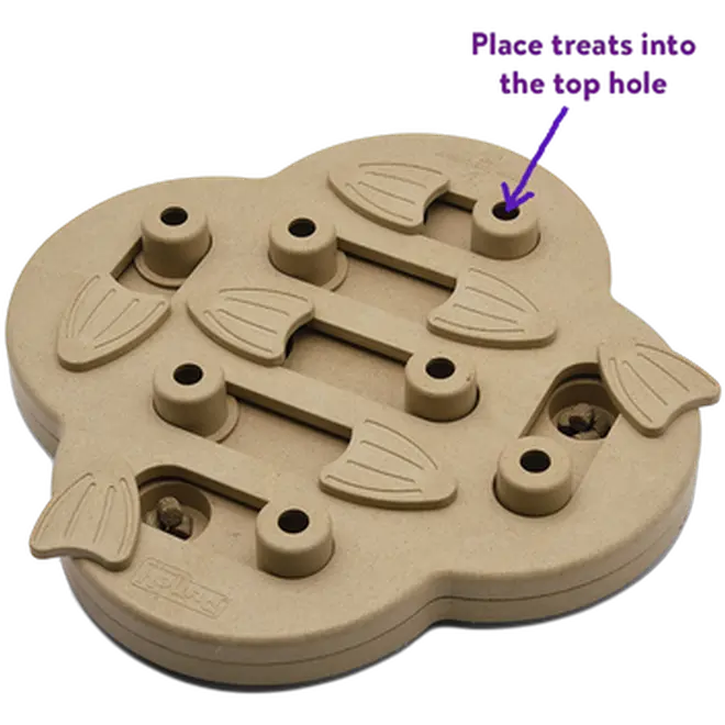 Dog Hide'n Slide Composite, Level 2 (Intermediate) Brun