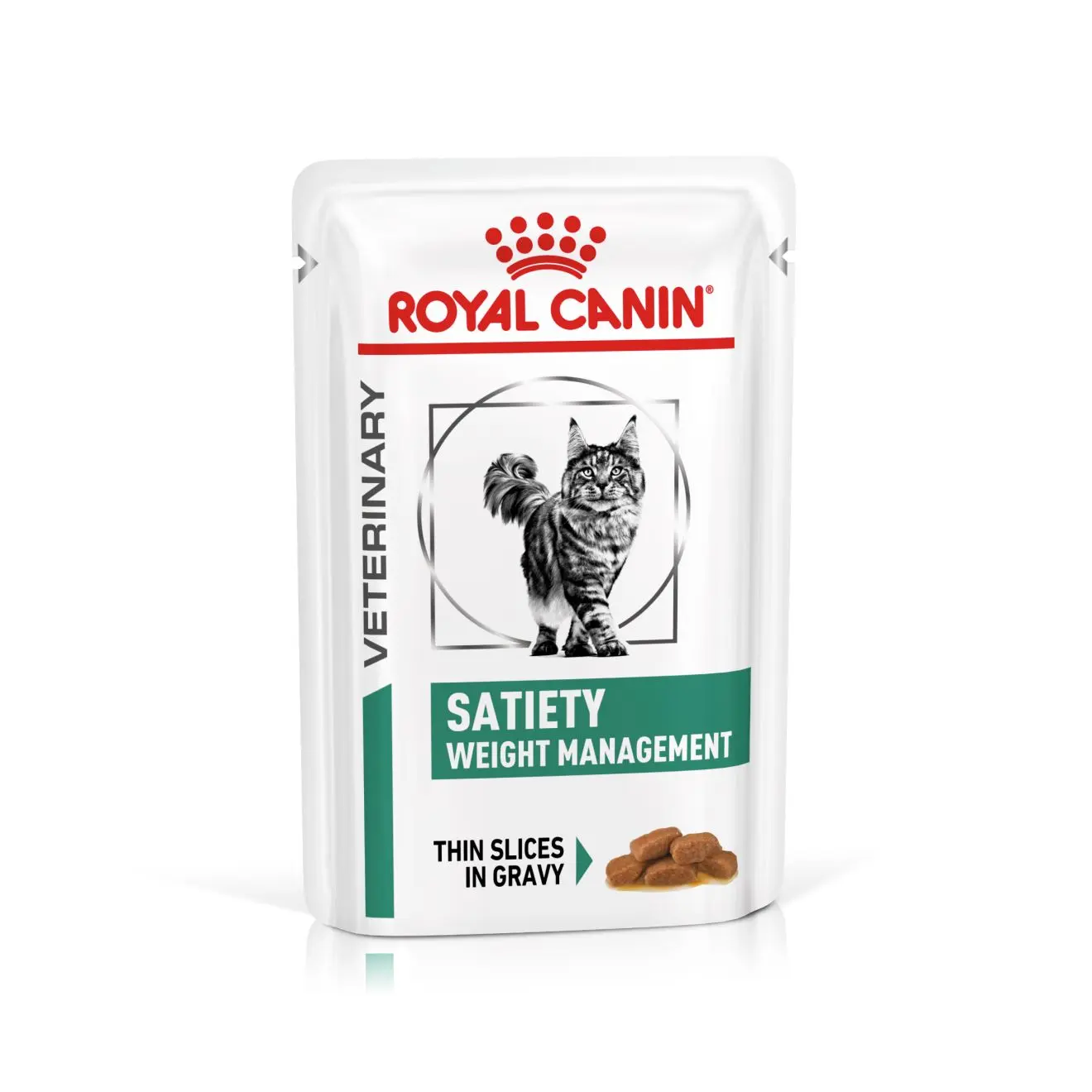 Weight Management Satiety Thin Slices In Gravy Pouch Våtfoder för katt