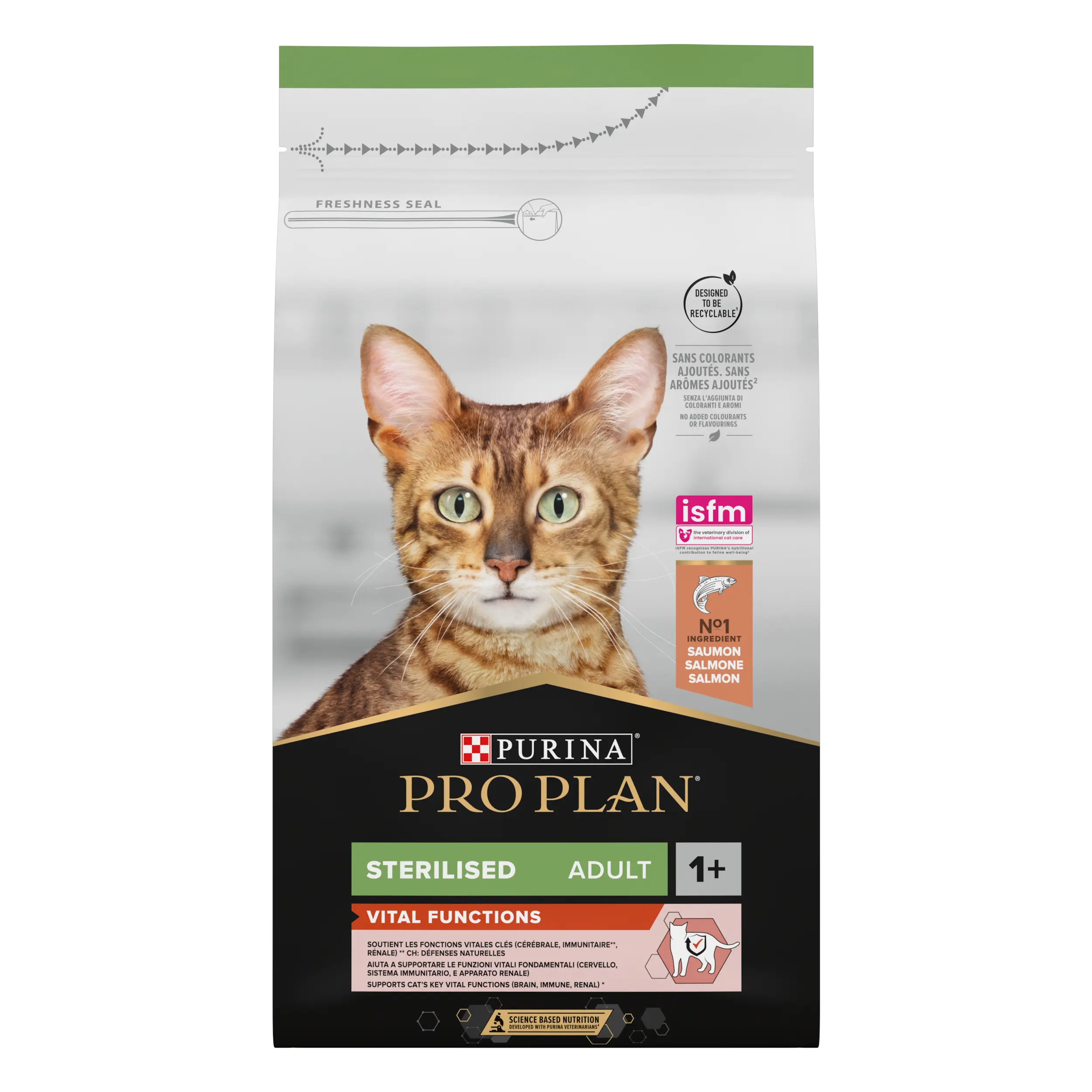 Cat Sterilised Vital Function Salmon 10 kg