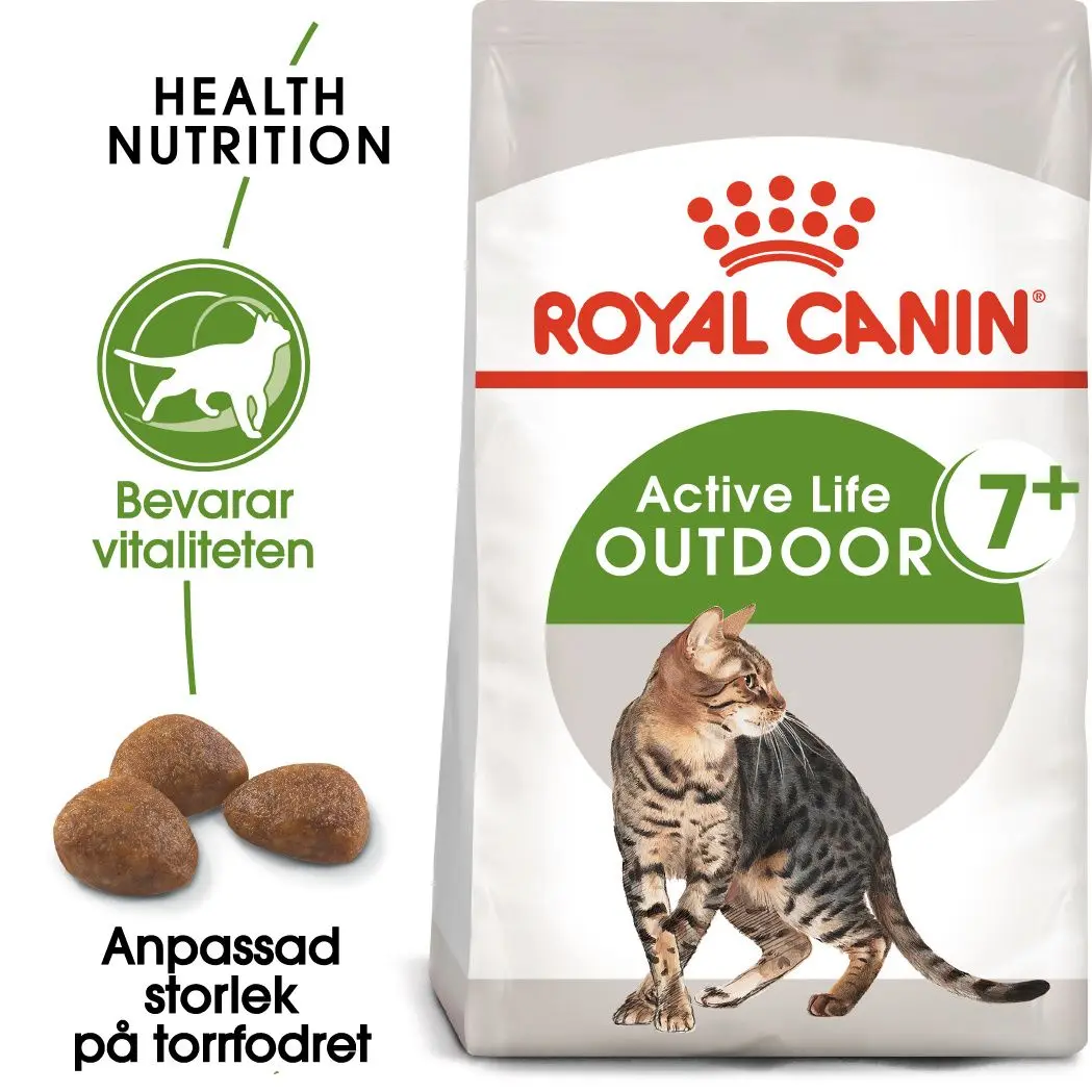 Outdoor 7+ Ageing Torrfoder för katt