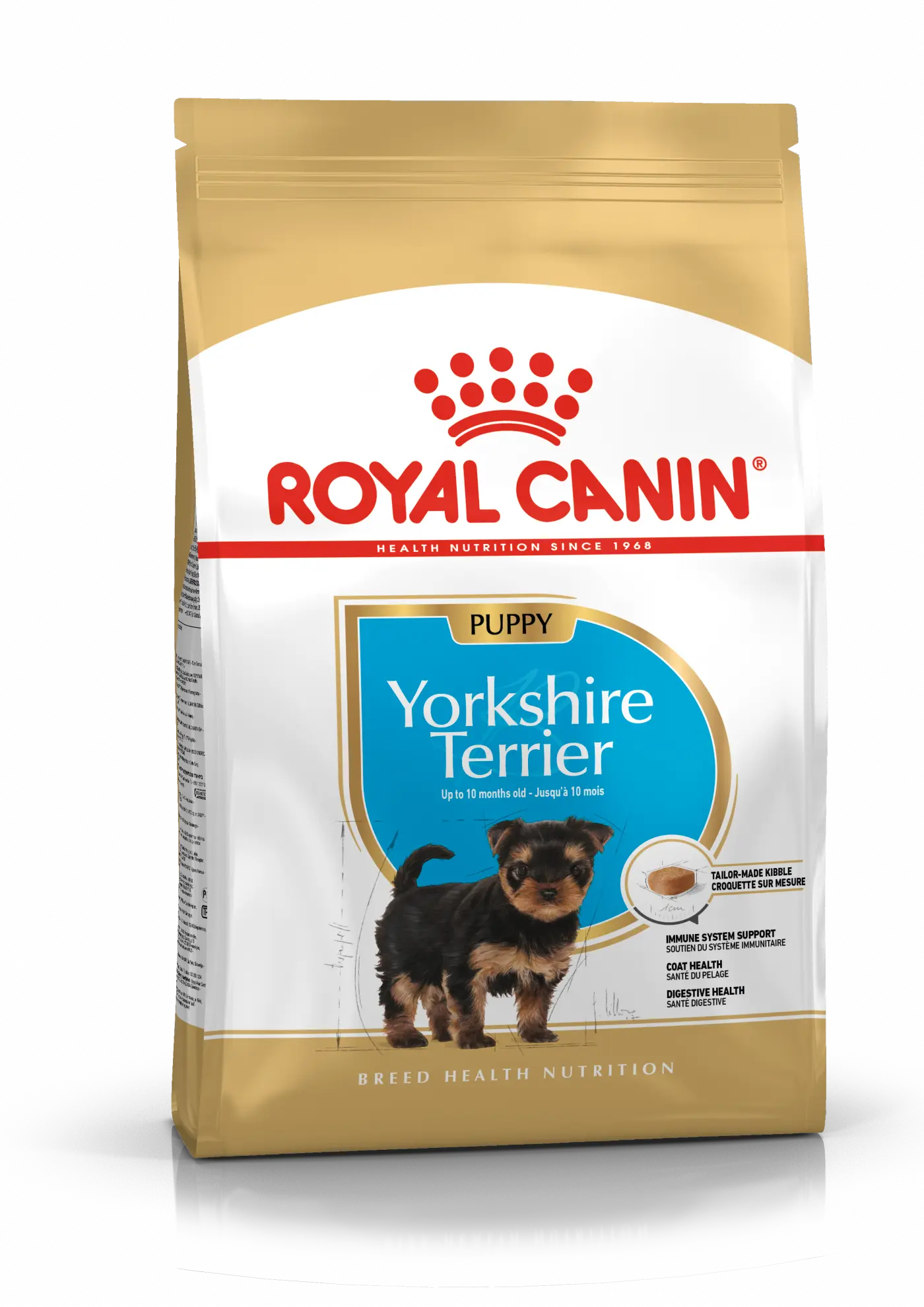 Breed Yorkshire Terrier Puppy Torrfoder för hundvalp