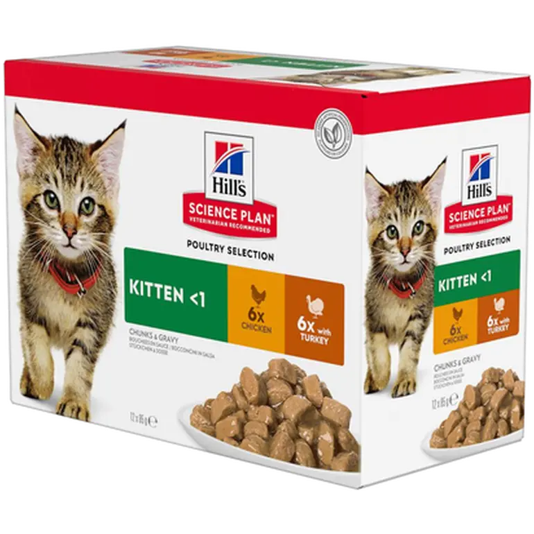 Kitten Chicken Turkey Pouch - Wet Cat Food
