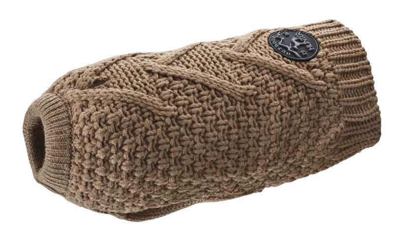 Dog Pullover Malmö Tan - Stickad Hundtröja