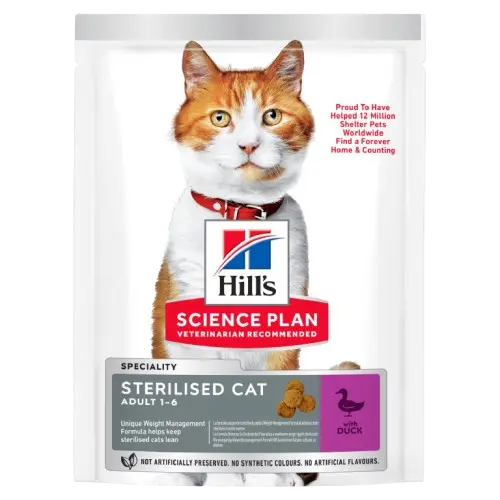 Sterilised Cat Adult Duck - Dry Cat Food