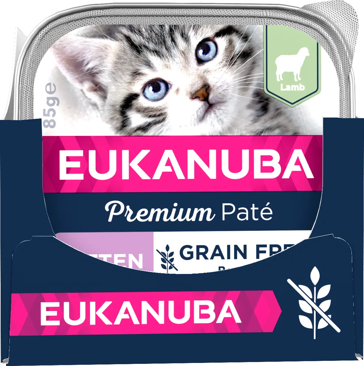 Cat Grain Free Kitten Lamb Paté 12x85g