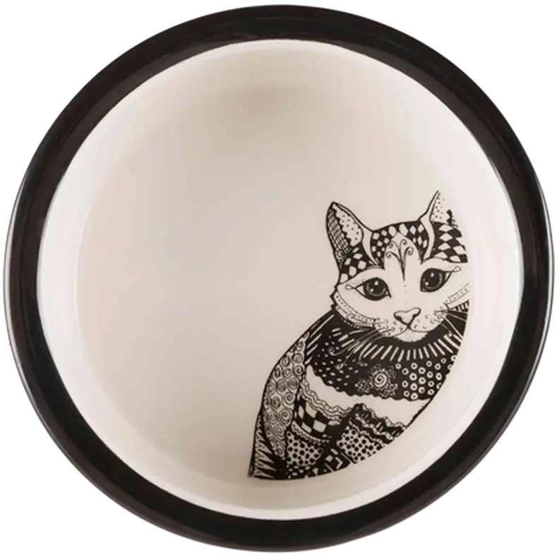 Zentangle Ceramic Bowl
