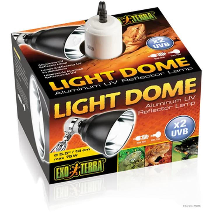 Light Dome - Aluminium UV Reflector Lamp