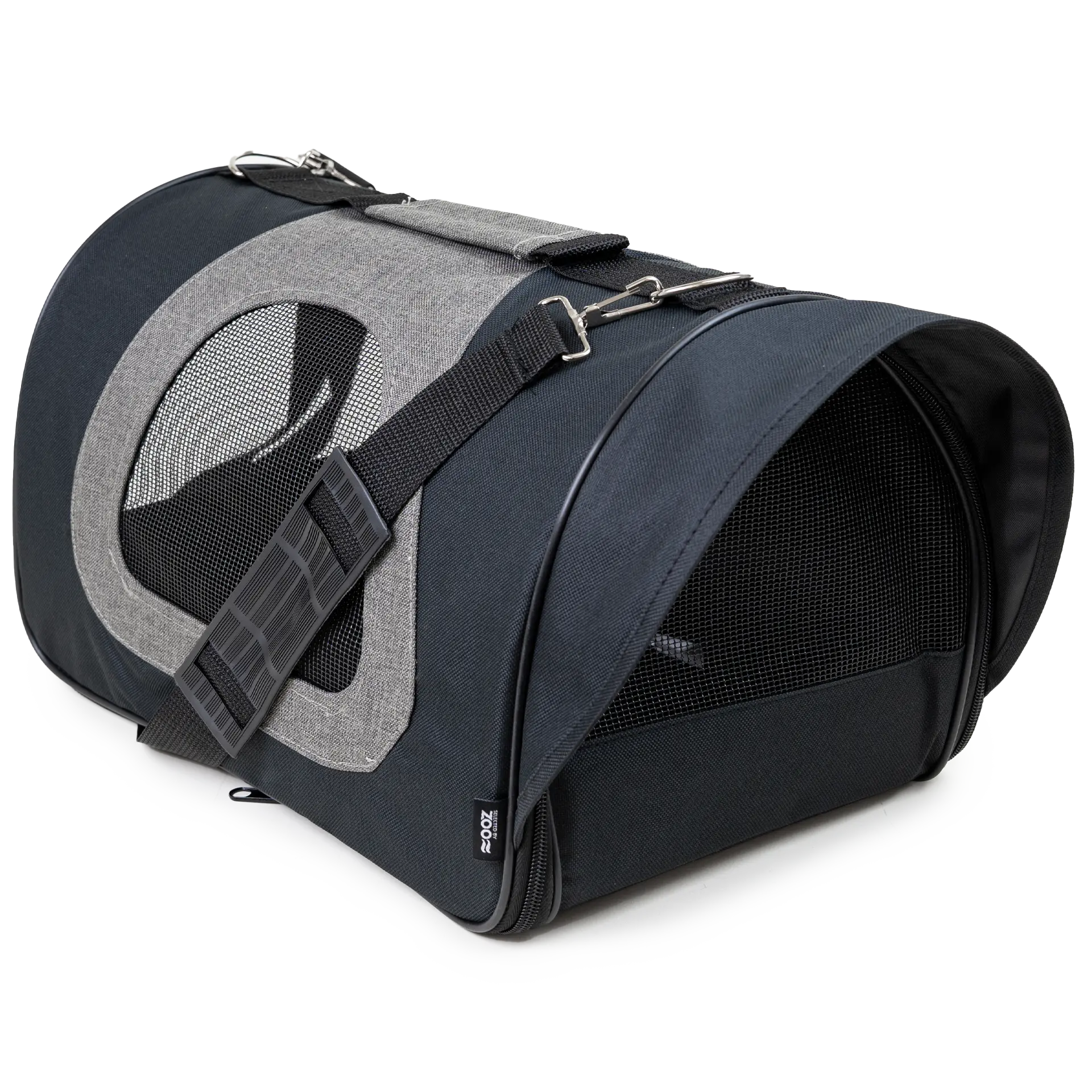 Bärväska Airline Milo, 40x23x24cm, Svart/Grå