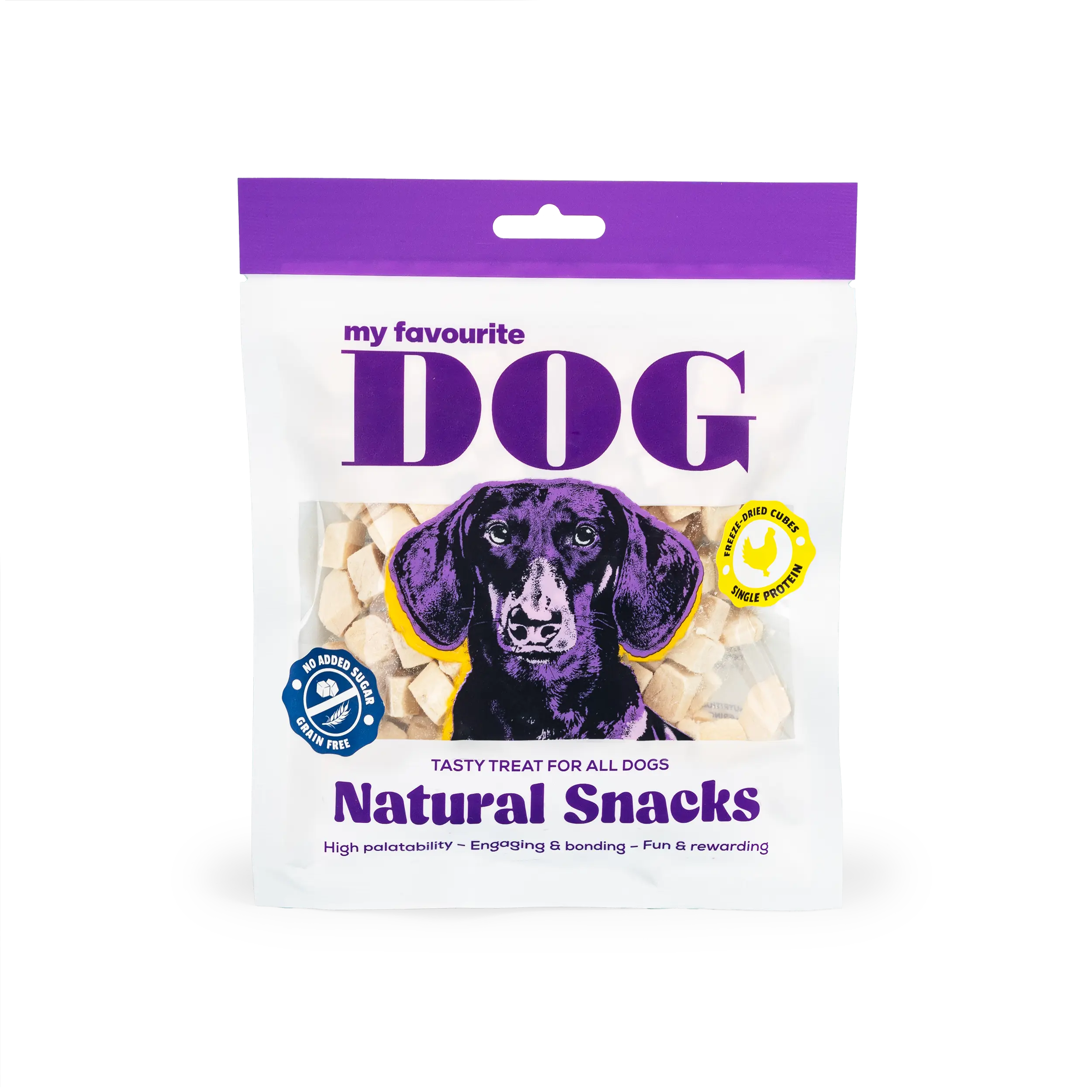 Freeze-dried Chicken Dog Cubes