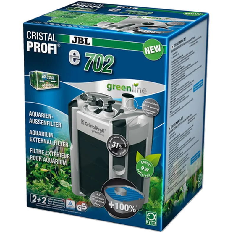 CristalProfi e702 Greenline External Filter 700L/h