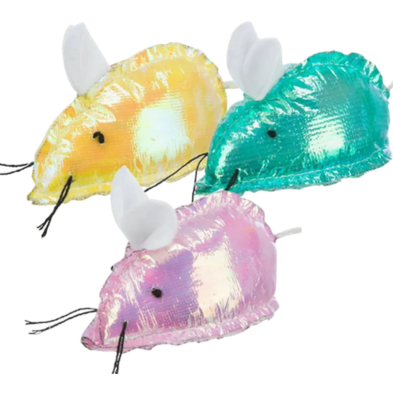 Glitter Mouse Catnip Various Colours
