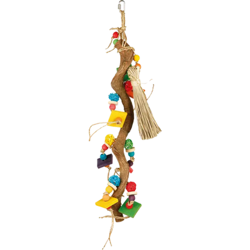Natural Toy with Rattan Grass & Wood