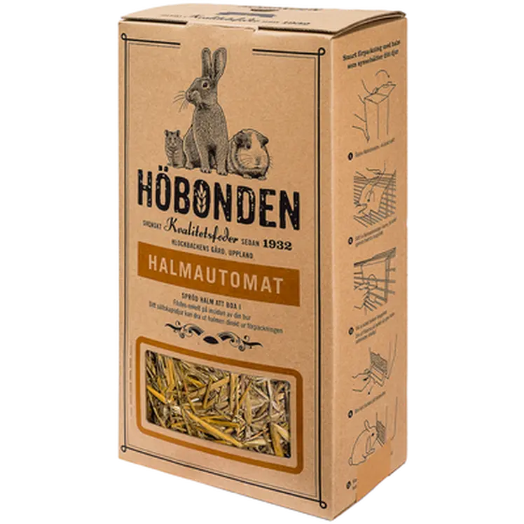 Halmautomat med Halm