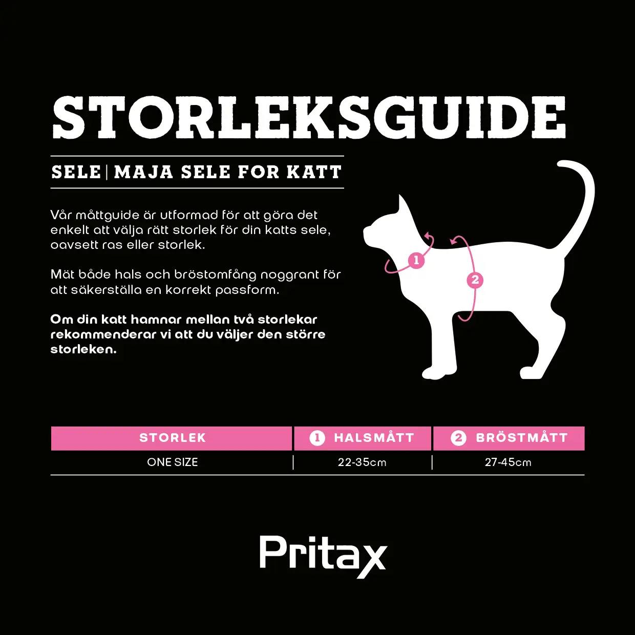Kattsele med koppel Maja Grå