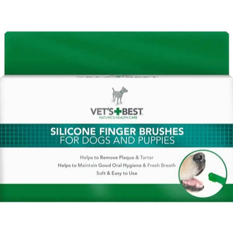 Silicone Finger Brushes For Dogs & Puppies