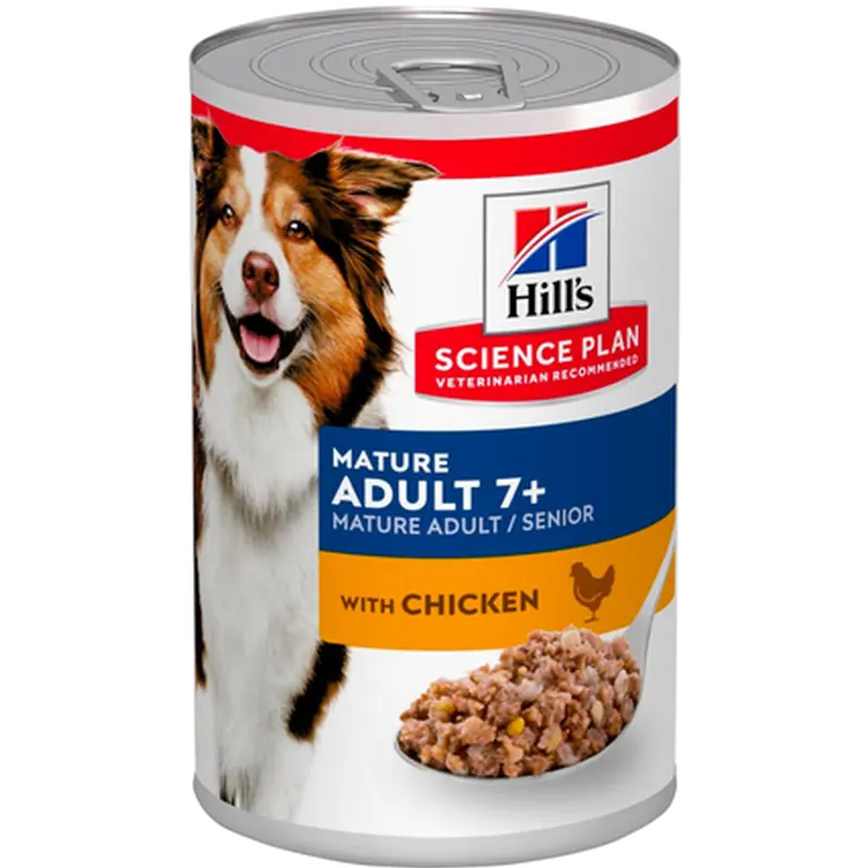 Mature Adult 7+ Savory Chicken Canned - Wet Dog Food