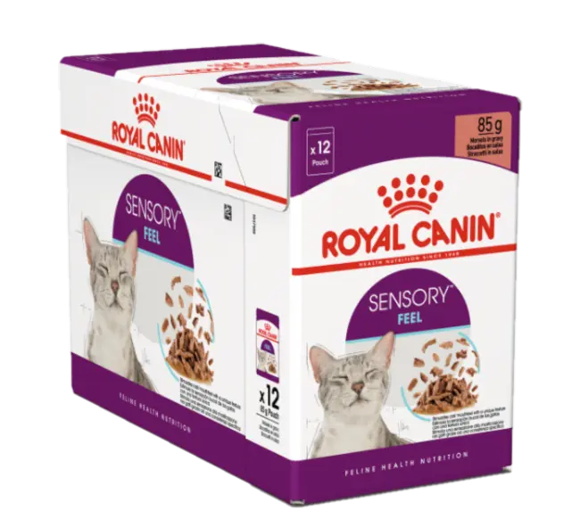 Sensory Feel Gravy Adult Våtfoder för katt 85 g x 12 st