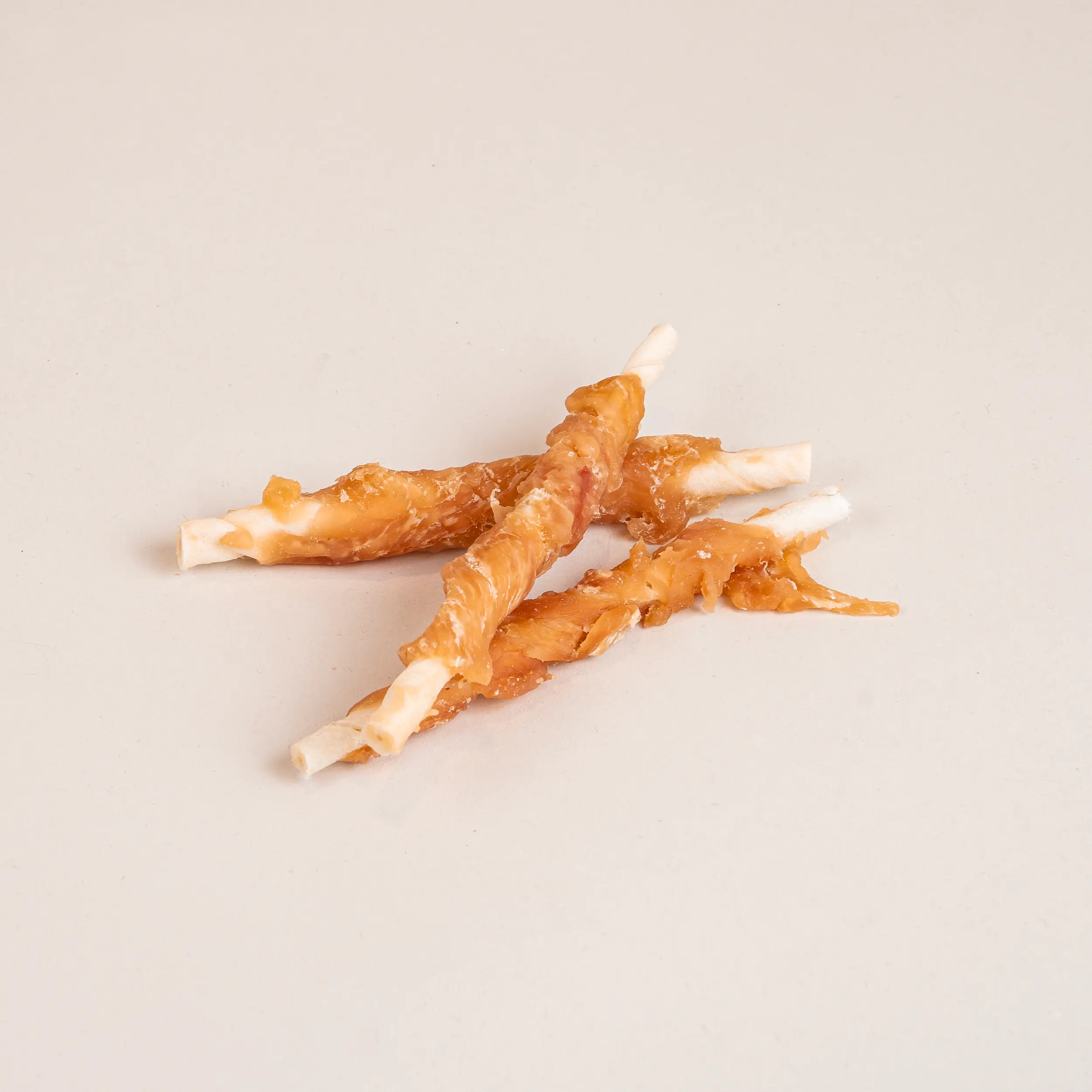 Twisted Rawhide Sticks - Chicken