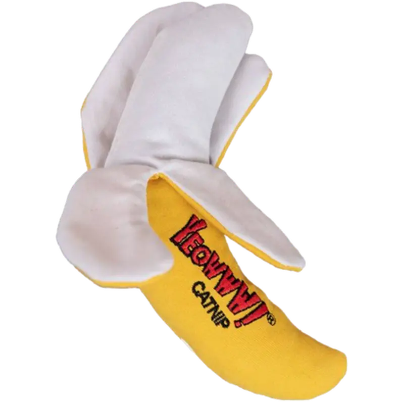 Catnip Cat Toy Peeled Banana