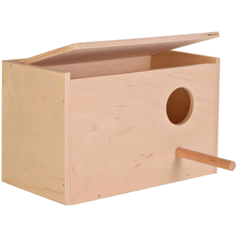 Wood Nesting Box Budgies