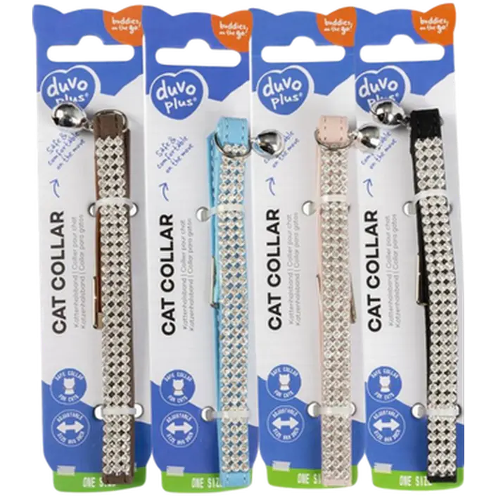 Cat Collar Blingbling - Adjustable Leatherette