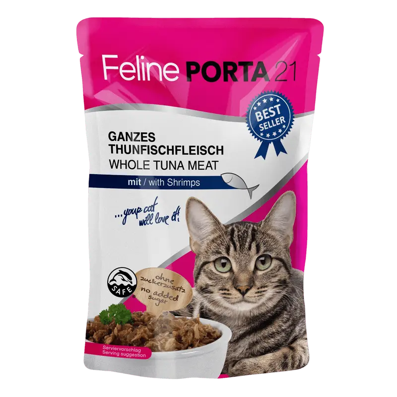 Feline Tuna with Shrimps Cat Pouch