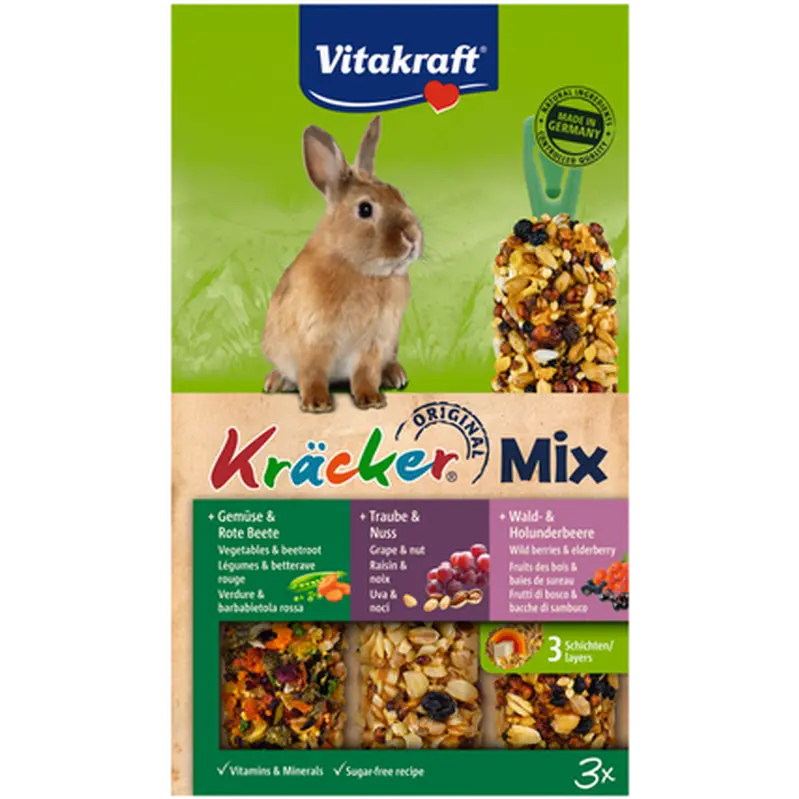 Kräcker Kanin Grönsaker/Nötter/Skogsbär