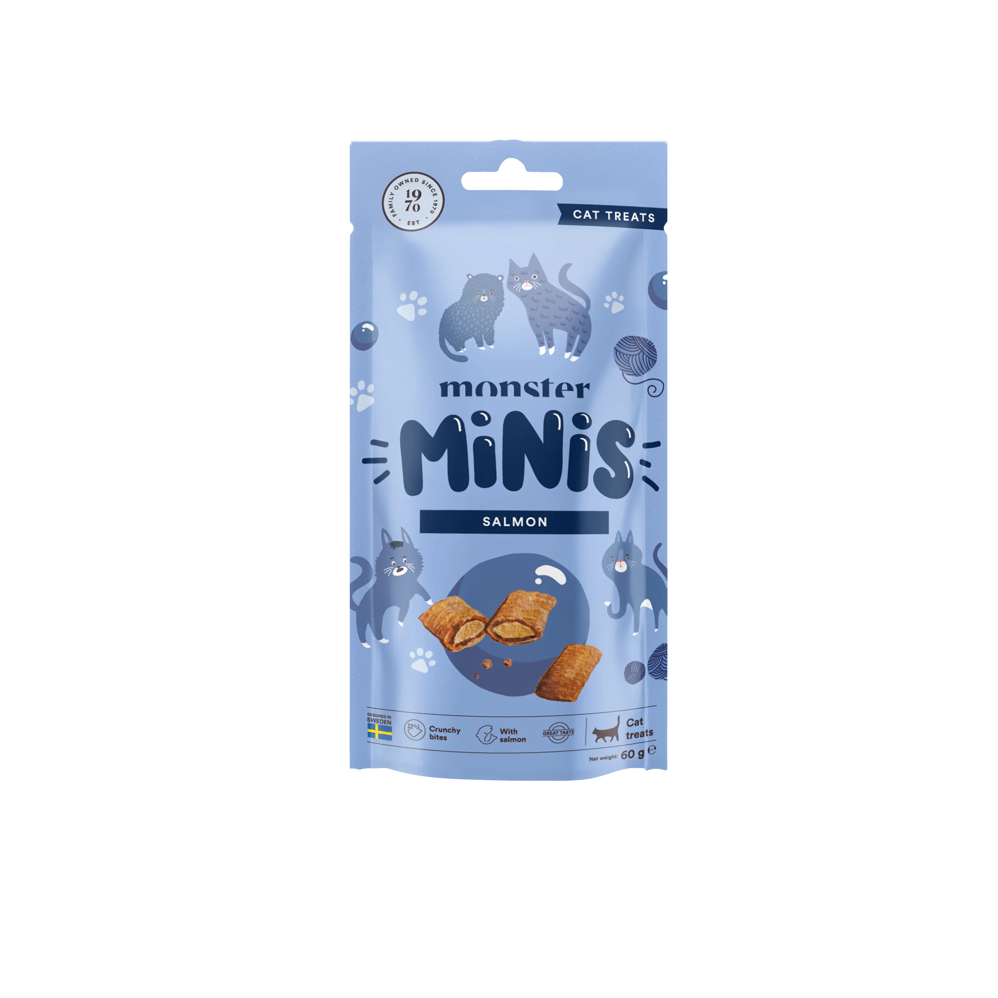 Minis treats Salmon