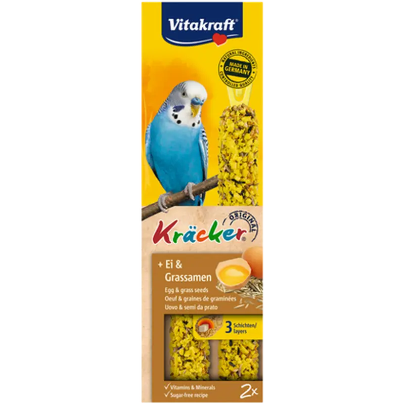 Kräcker Undulat Ägg