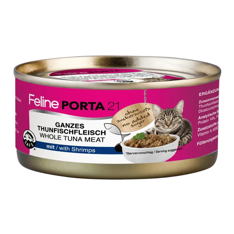 Feline Tuna with Shrimps