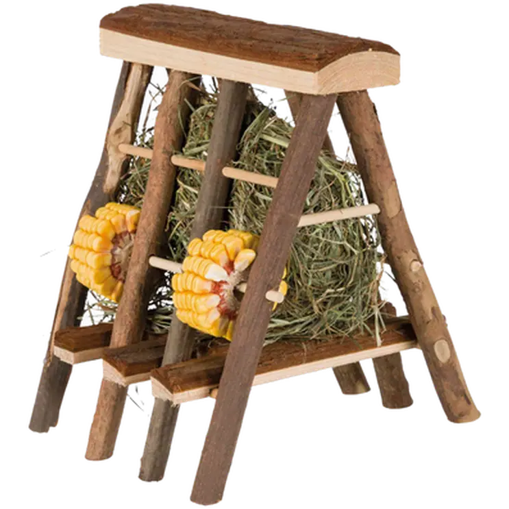 Pure Nature Hay Manger & Seed Rings