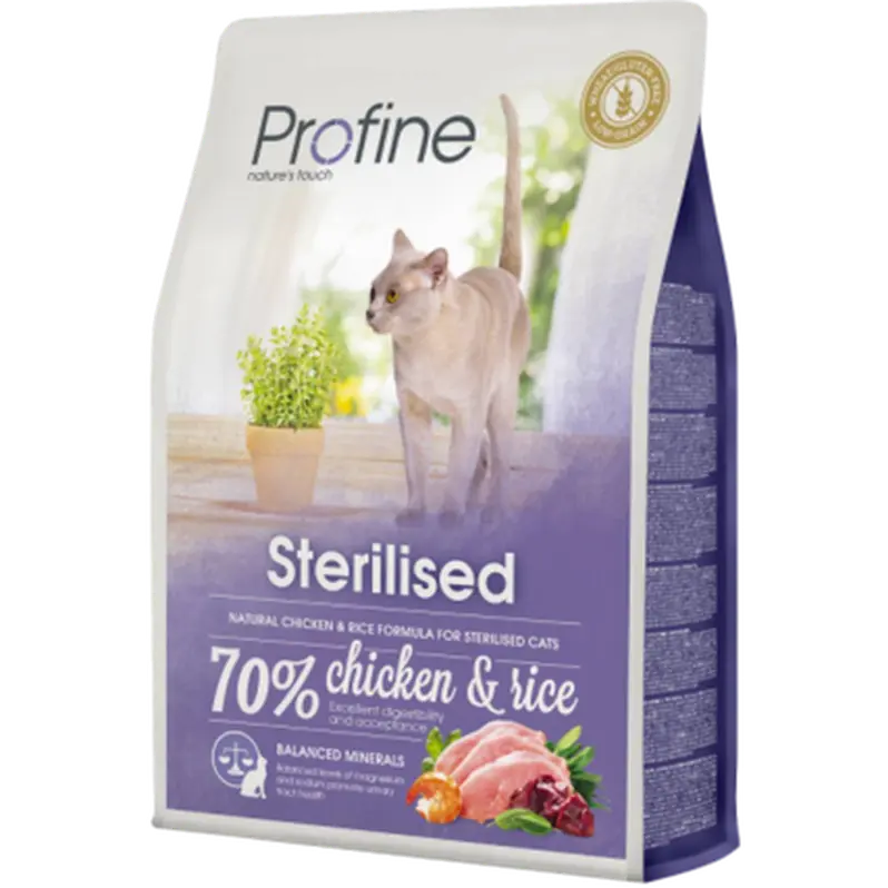 Cat Dry Food Sterilised Chicken & Rice