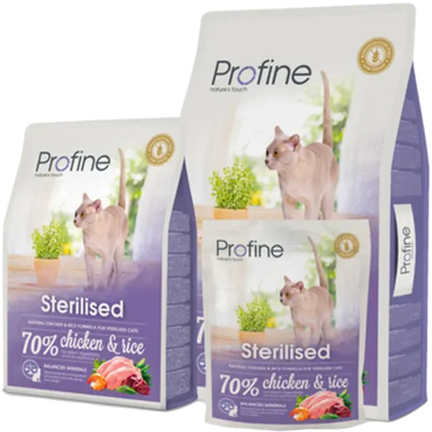 Cat Dry Food Sterilised Chicken & Rice