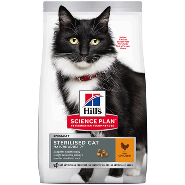 Mature 7+ Sterilised Chicken - Dry Cat Food