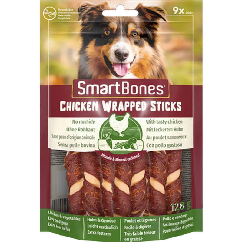 Chicken Wrapped Sticks