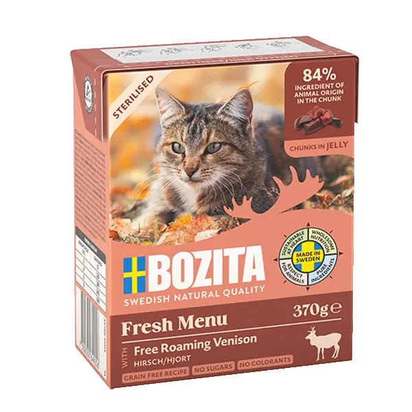 Sterilised Venison in Jelly Tetra