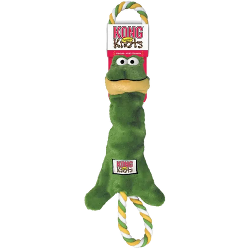 Tugger Knots Frog Dog Toy