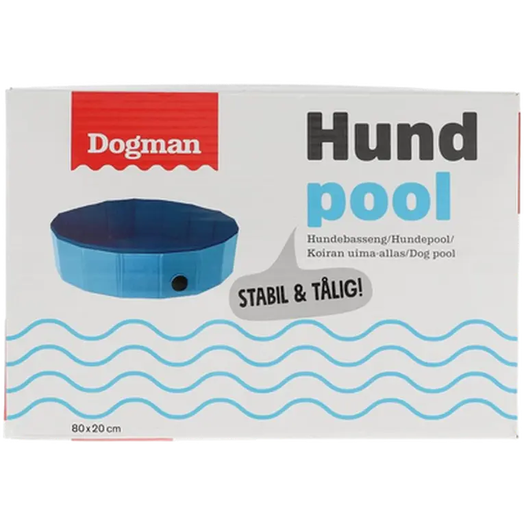 Hundpool Stabil & Tålig