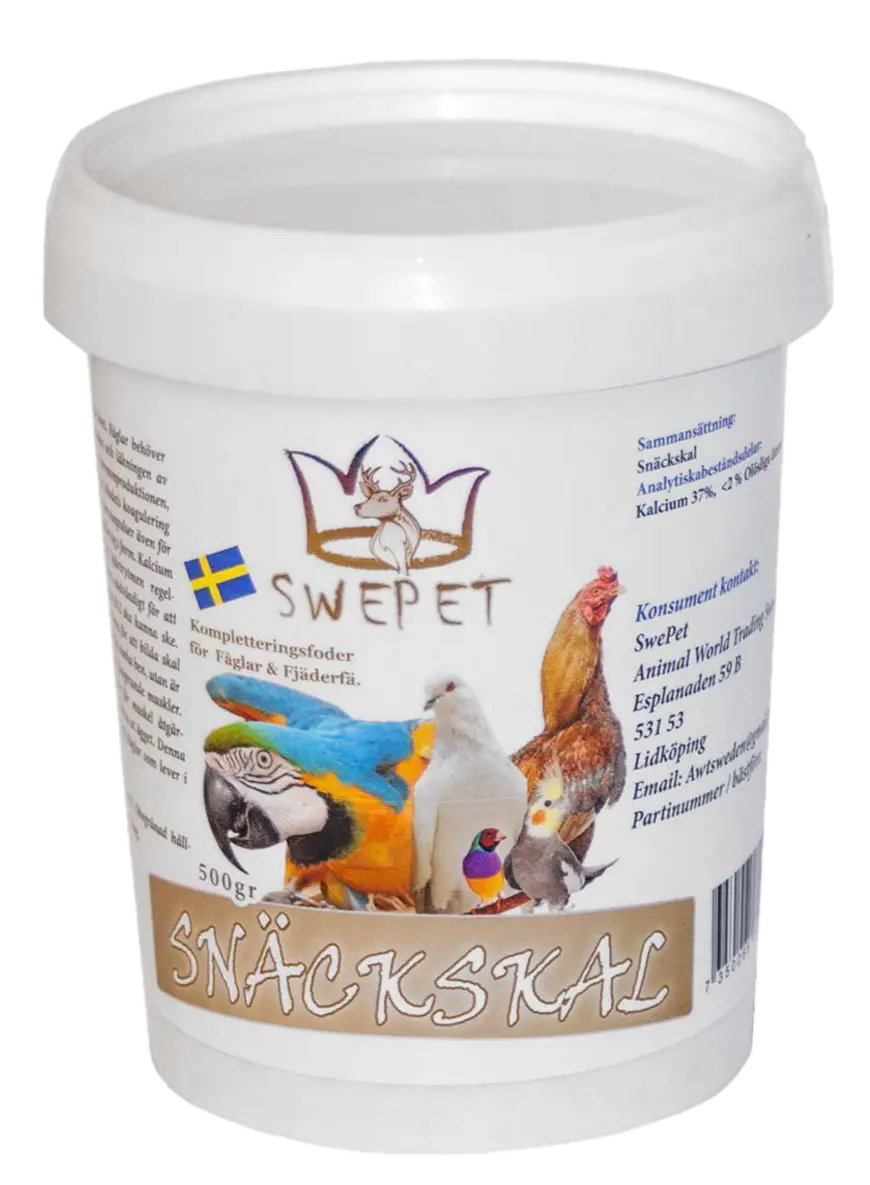Snäckskal till Fåglar