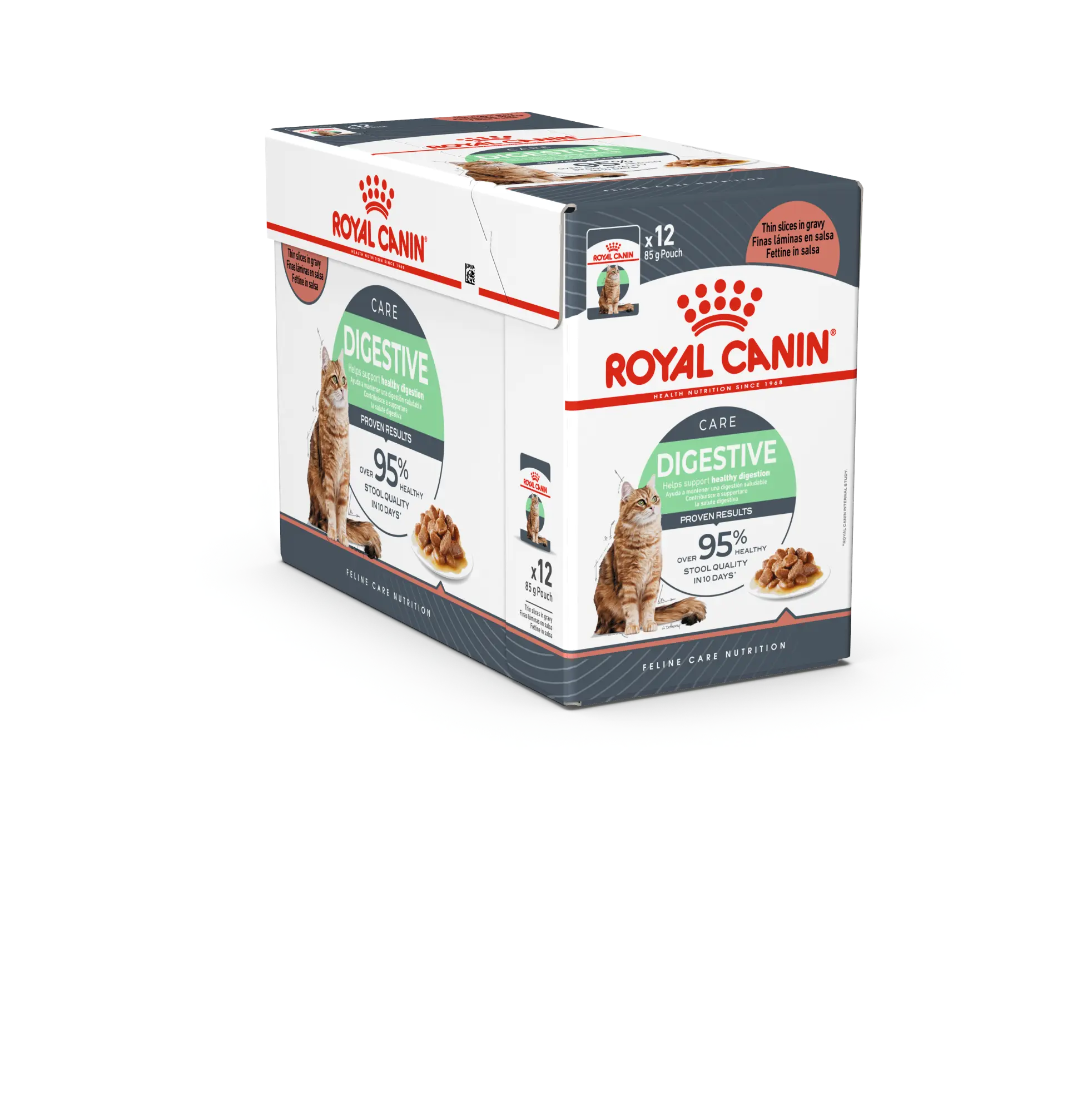 Feline Wet Digestive Care Gravy Adult Våtfoder för katt 85 g x 12 st
