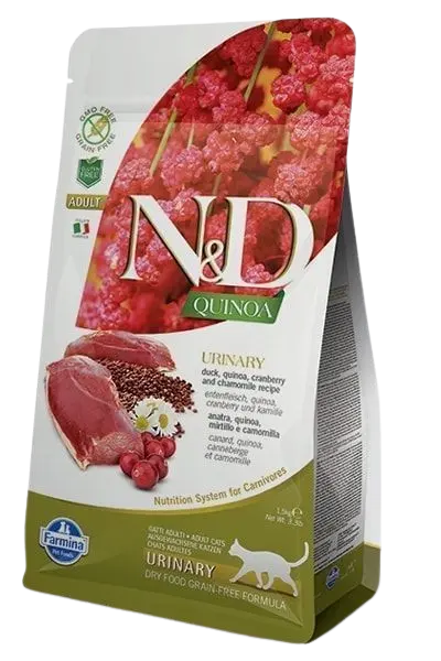 Cat N&D Quinoa Urinary Duck Adult