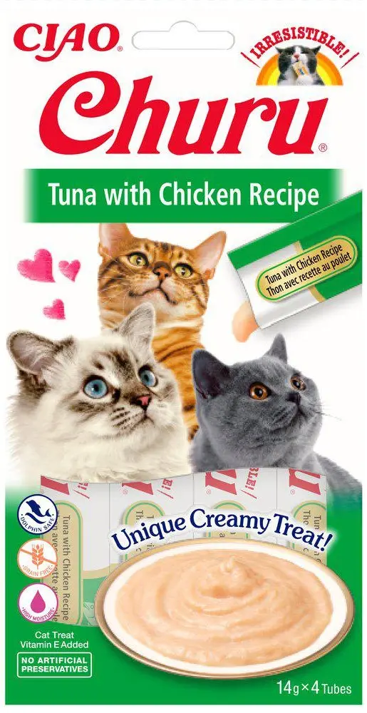 Cat Creamy Tuna with Chicken