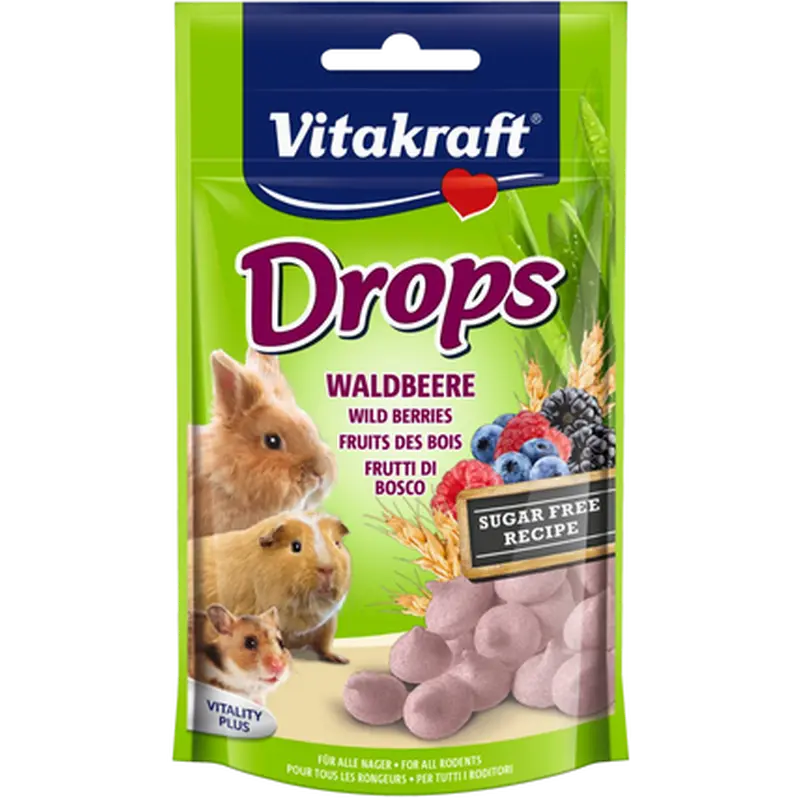 Drops Gnagare Skogsbär - Belöningsgodis