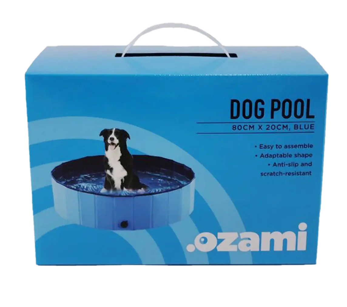 Ozami Dog Pool 80x20 cm Blå