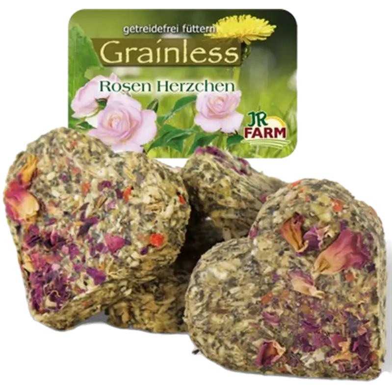 Grainless Little hearts-rose