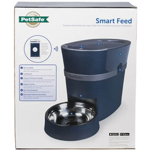 Smart Feed Automatic Dog & Cat Feeder - Smartphone Programming