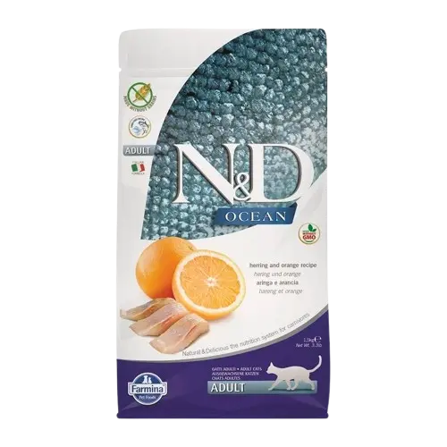 Cat N&D Ocean Herring & Orange Adult